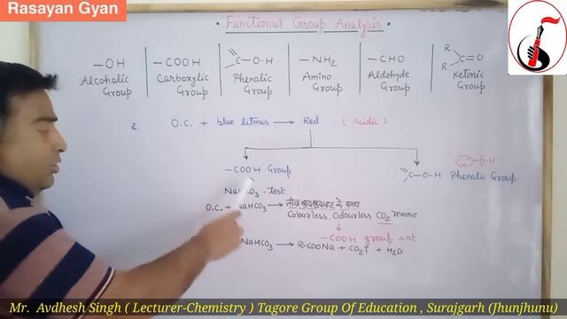 Identification Of Functional Group in Given Organic Compound || Chemistry Practical || Class 12 . смотреть онлайн