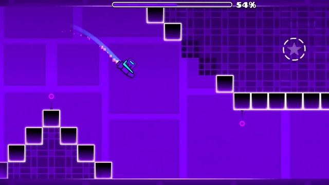второй уровень Geometry Dash пройден смотреть онлайн