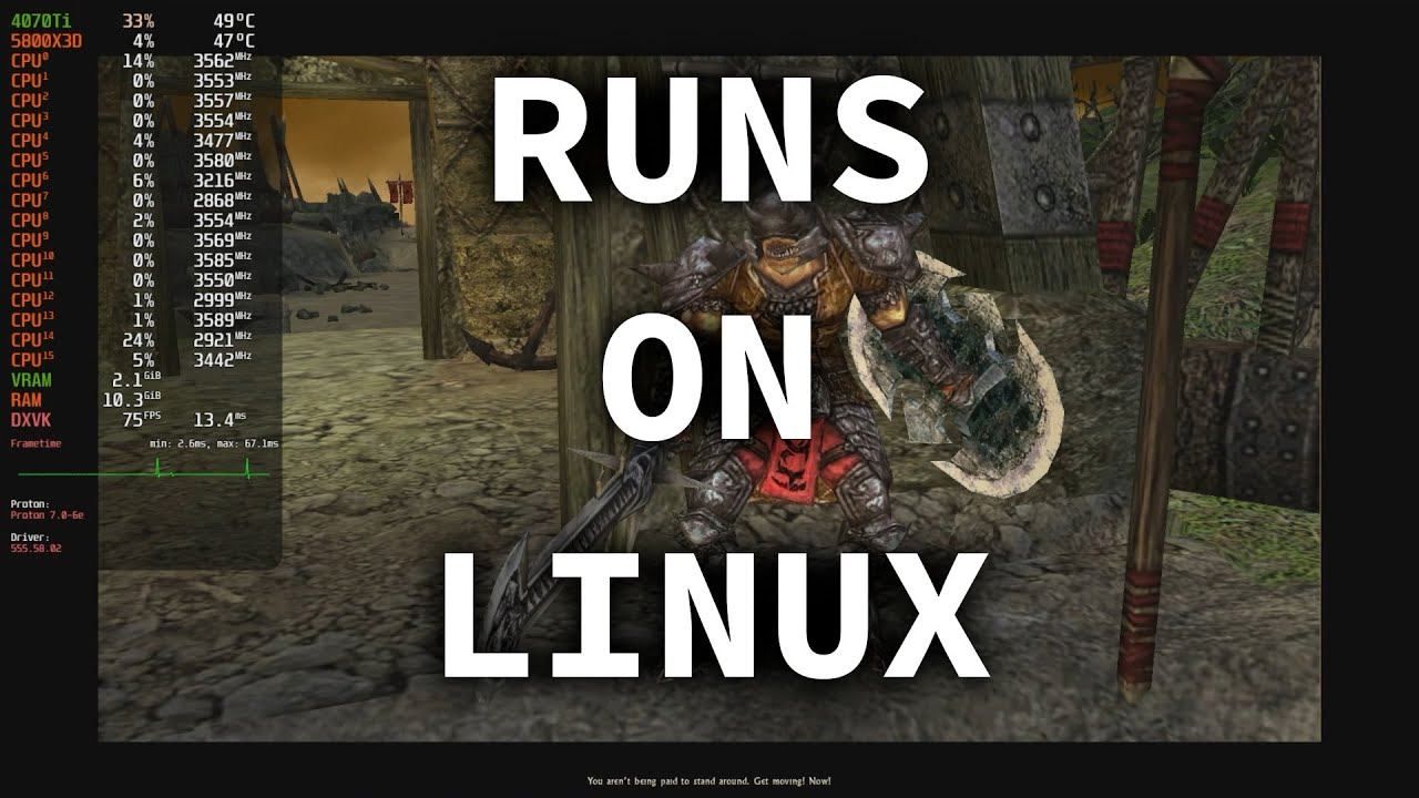 Dungeon Siege 2 Runs on Linux [Modded] смотреть онлайн