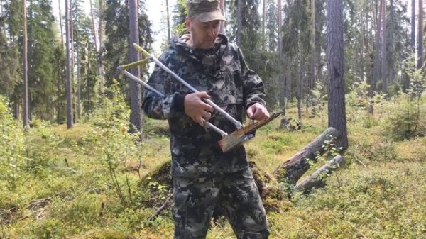 Комбайн для сбора черники "Росомаха" | Часть 1