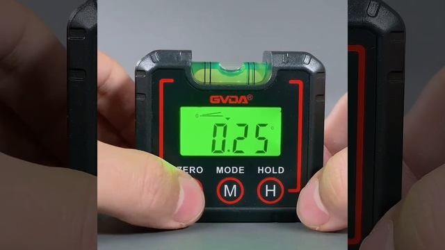 GVDA Hot sales Mini DIY Digital Protractor 360° Inclinometer with Magnetic GD450M смотреть онлайн