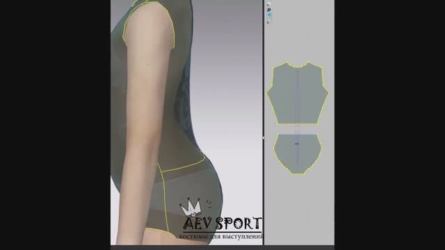 Пошив купальника для художественной гимнастики. Плюсы и минусы различных методик. смотреть онлайн