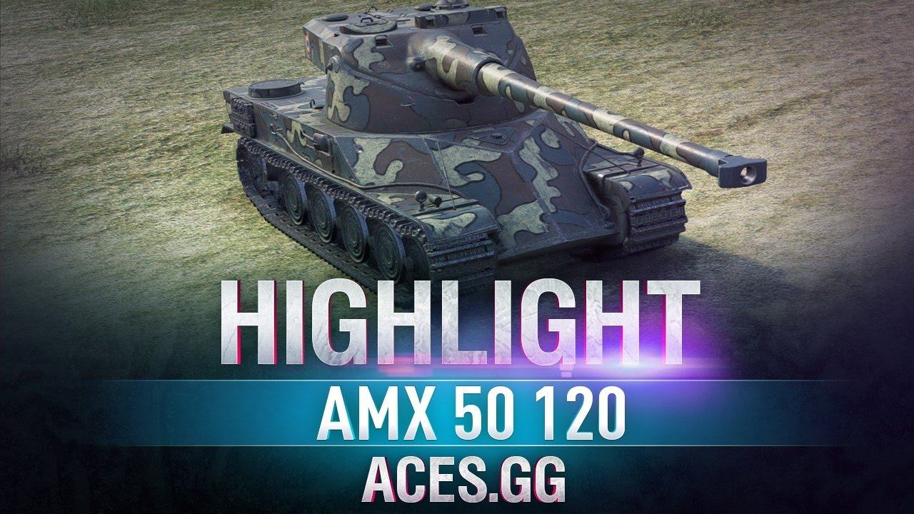 Highlight.AMX 50 120 / 10k dmg смотреть онлайн