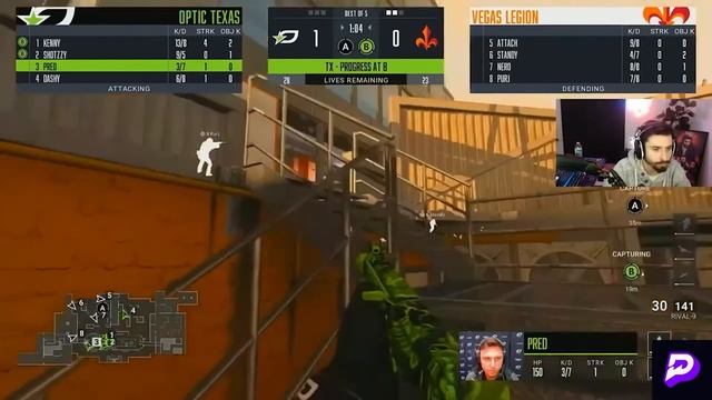 OPTIC TEXAS ACT LIKE BOTS AND THEN POP OFF IN A CDL MATCH смотреть онлайн