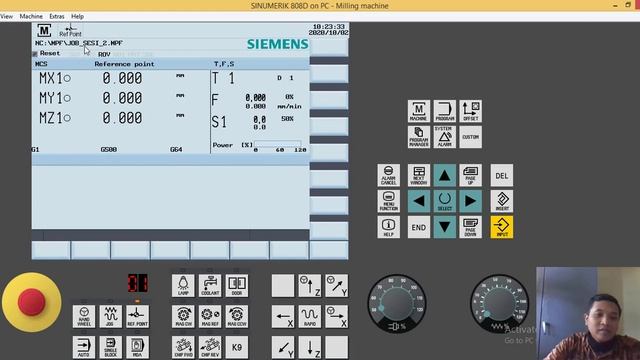 01. SINUMERIK 808 D-PENGENALAN SOFTWARE SINUMERIK 808 D смотреть онлайн