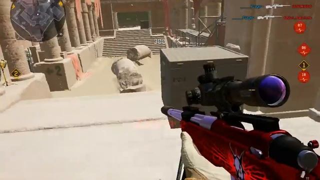 Warface: Рейтинговый матч // М40А5 в деле-эйс // пирамида