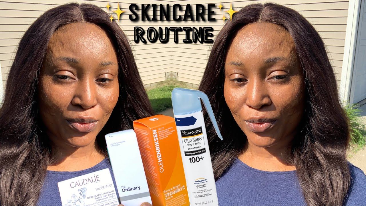 *AFFORDABLE* SKINCARE ROUTINE FOR ACNE / HYPERPIGMENTATION WITH SPF 100+ || GARBIE'SIGNATURE смотреть онлайн