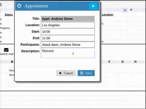 Set appointment in Simple CRM System and sync with your Google calendar смотреть онлайн