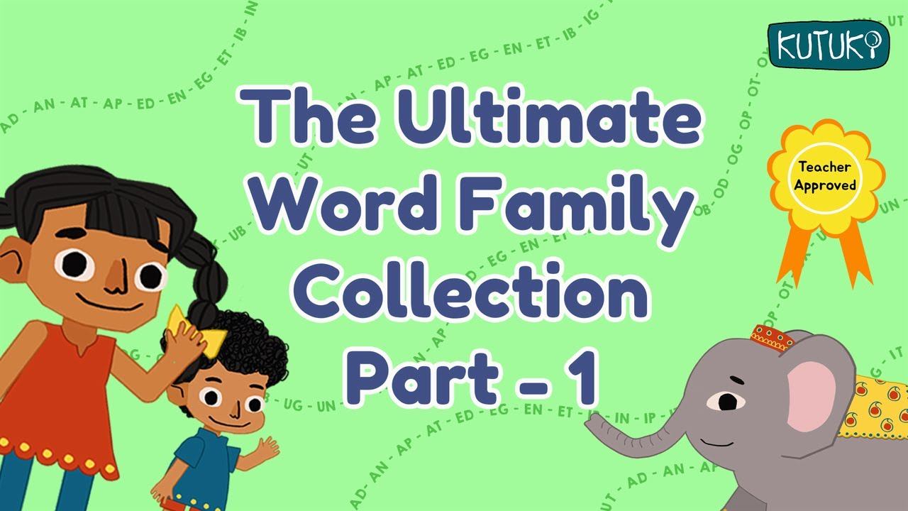 Word Family Story - Part 1 | Short Words- Spelling And Pronunciation | Learning With Fun