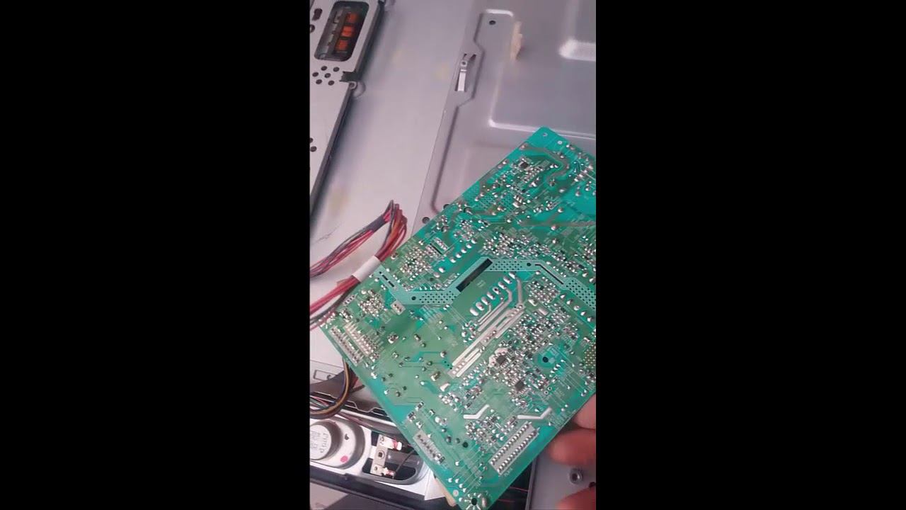 Telefunken TV32 LCD repair TV power or on and off اصلاح تلفاز смотреть онлайн