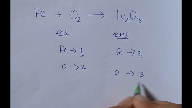 How to balance Fe + O2 = Fe2O3 смотреть онлайн