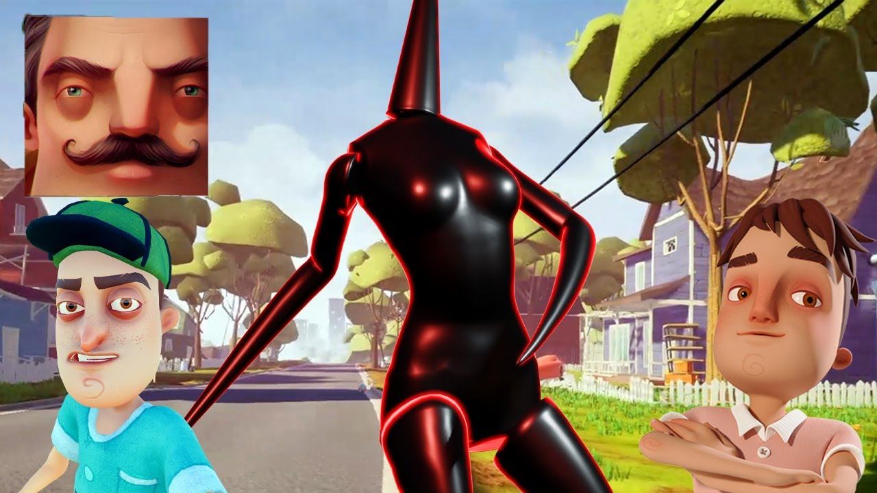 Hello Neighbor - My New Neighbor Baby Mannequins (Dark Deception Chapter 5) History Gameplay смотреть онлайн