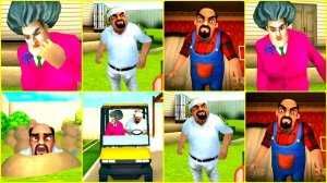 Мисс Ти и Привет Сосед Играют в Гольф Новый Пранк над Школьной Учительницей в Scary Teacher 3D