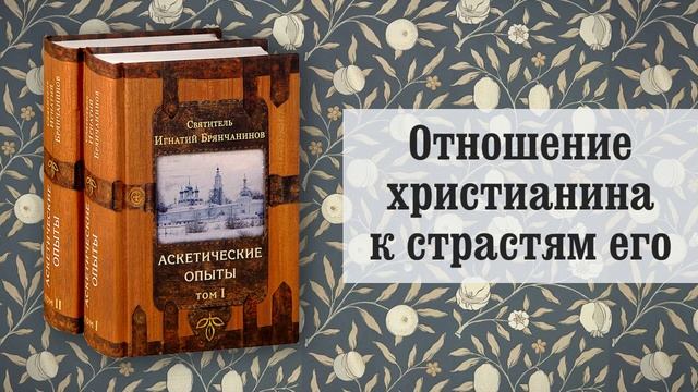 50. Отношение христианина к страстям его. Игнатий Брянчанинов смотреть онлайн