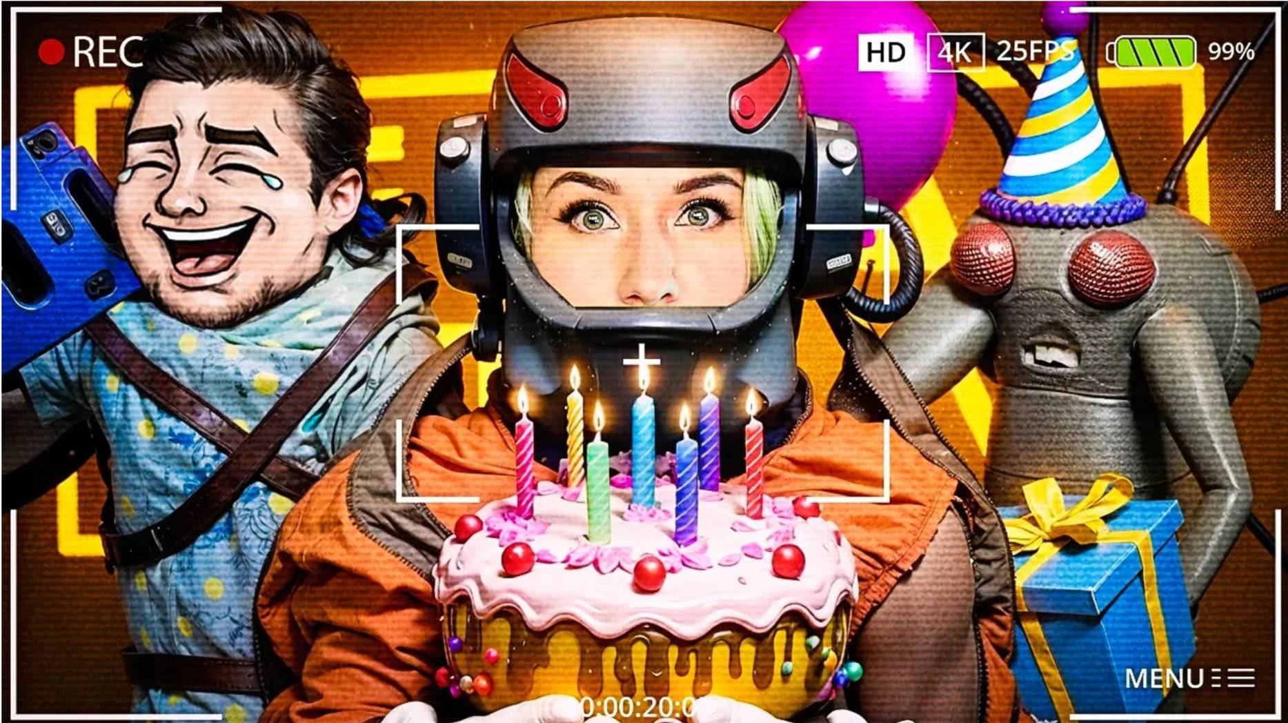 ДЕНЬ РОЖДЕНИЯ ОЛЕГА БРЕЙНА В LETHAL COMPANY смотреть онлайн