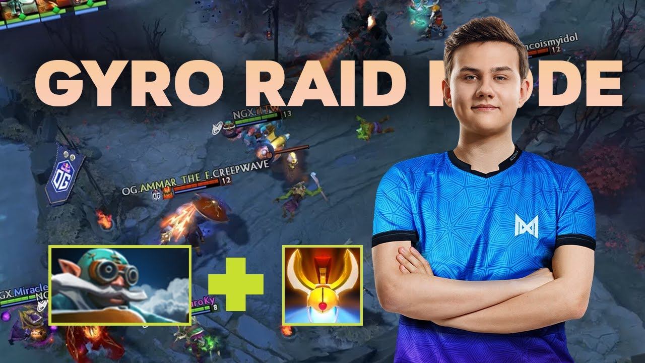 Nigma.iLTW Raid Boss Mode Gyrocopter | Nigma vs OG GAMERS GALAXY Dota 2 смотреть онлайн
