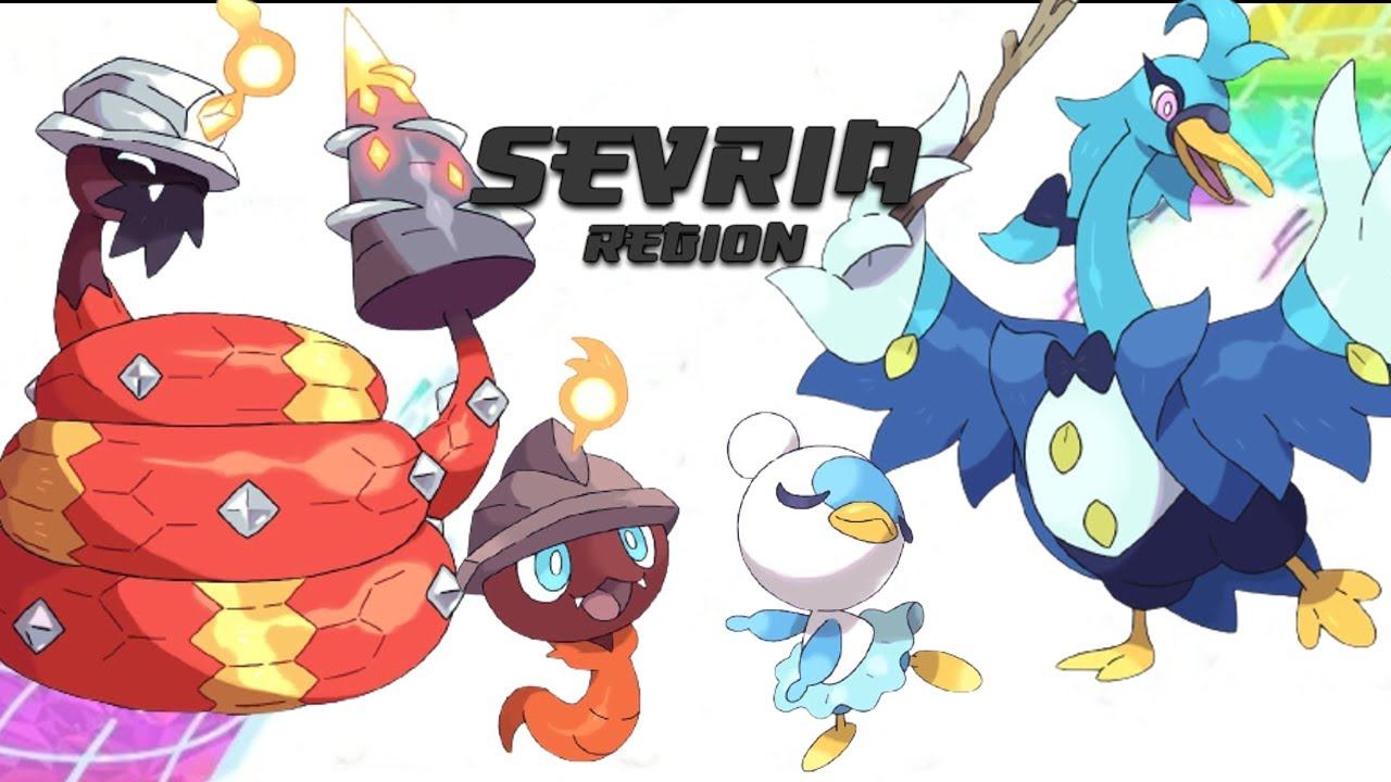 Complete Fakedex - Sevria Fakemon Region (Gen 10 Pokemon Inspiration) смотреть онлайн