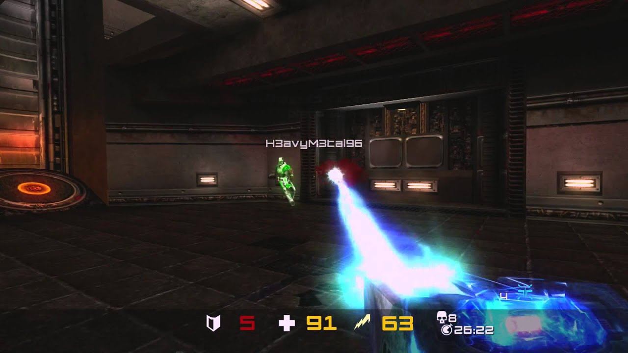Quake Arena Arcade: 6 Man FFA on Hazmat смотреть онлайн