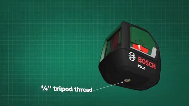 Screwfix - BOSCH PLL2 SELF-LEVELLING CROSS LINE LASER LEVEL смотреть онлайн