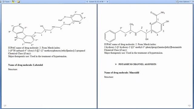 LYB_SEM VII_IUPAC Names for CVS Drugs_part1 смотреть онлайн