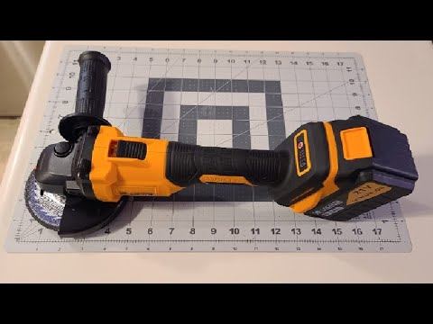 Cordless Angle Grinder，Cordless Grinder w 21V 6 0Ah Li Ion Battery & Charger Review, Great looking смотреть онлайн