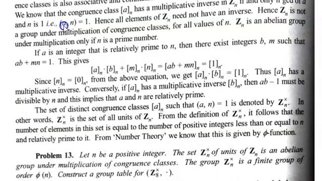 B5 algebra group Zn смотреть онлайн