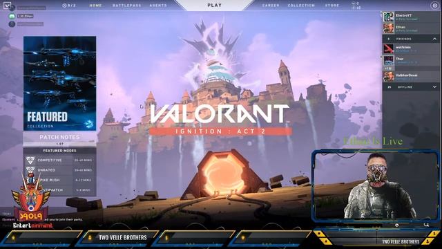 🧿 VALORANT Live 🧿 - India -🧿 Live Stream With Ethan 🧿 Road To 500 Subscribers.