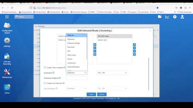 Yeastar S100 SIP Configuration