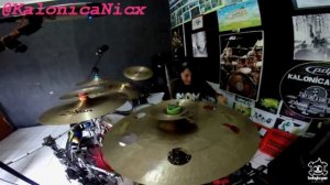 Led Zeppelin ~ Immigrant Song - John Bonham // Drum Cover by 11 yo Girl Drummer Kalonica Nicx