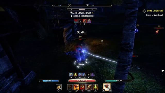 Elder Scrolls Online Bad Stam DK Emperor vs No bar DC vs 3 bar AD & 2 bar EP смотреть онлайн