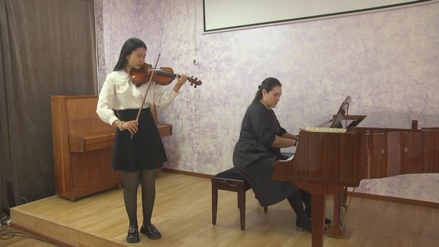 Бақтыбек Айханым, 15 лет, скрипка, ДШИ г. Қонаев