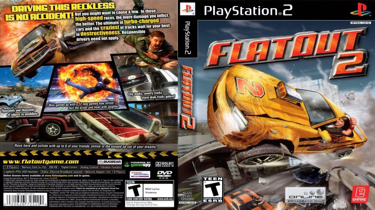 Flatout 2 Ps2 Online Evento 20/06//2014 Por Cristian смотреть онлайн