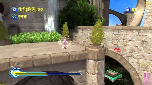 Sonic Generations Rooftop Run AMD RX 480 4K смотреть онлайн