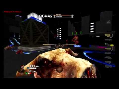 Quake Champions: DooM Edition (QC:DE) Gameplay 3 (Postal Dude) смотреть онлайн