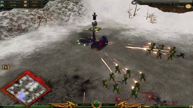 Expansion DLC 2020: Salamanders vs Night Lords vs TAU Empire vs Tyranids! Warhammer: DOW: Soulstorm смотреть онлайн