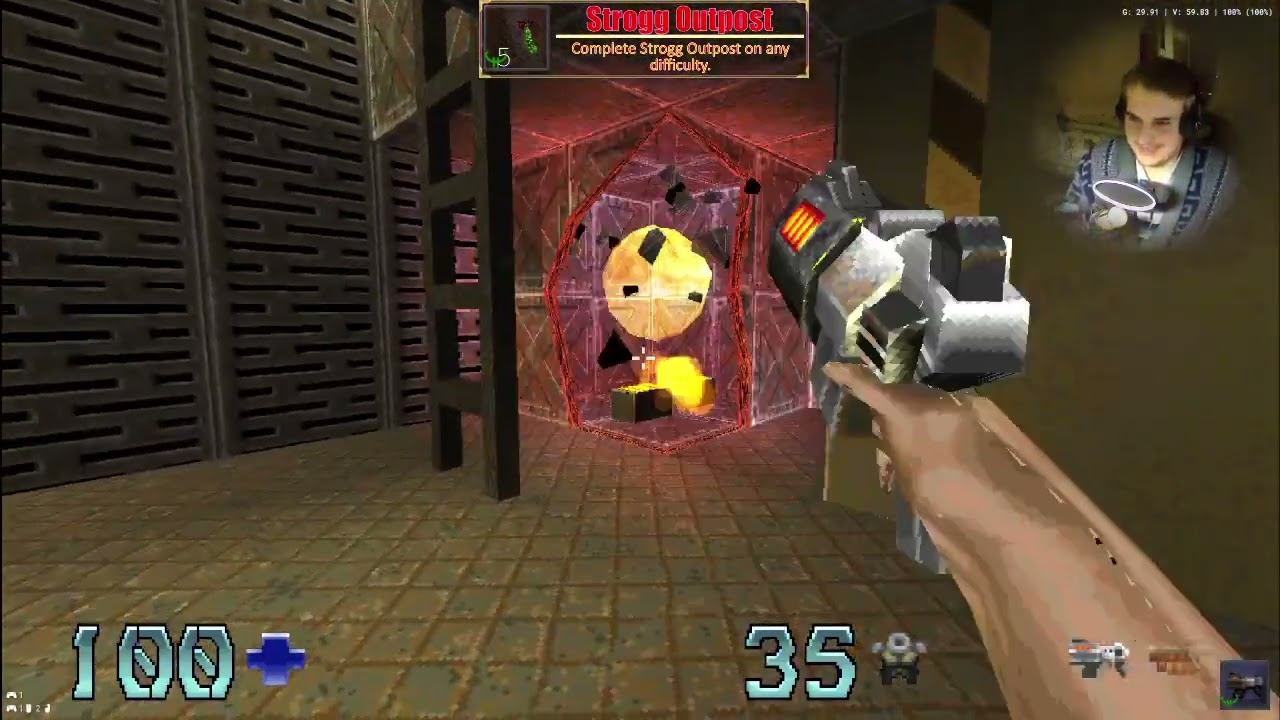 [RA] Quake 2 (PS1) - Сбор всех достижений - Часть 1 смотреть онлайн