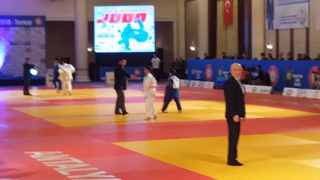 Cadet European Judo Cup - 2018 - OZ, Gullu (TUR) - RAZMADZE, Ekaterine (GEO) смотреть онлайн