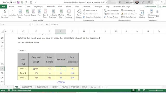 ABS Function in Excel | ABS Formula in Excel | Absolute formula in Excel in Hindi смотреть онлайн