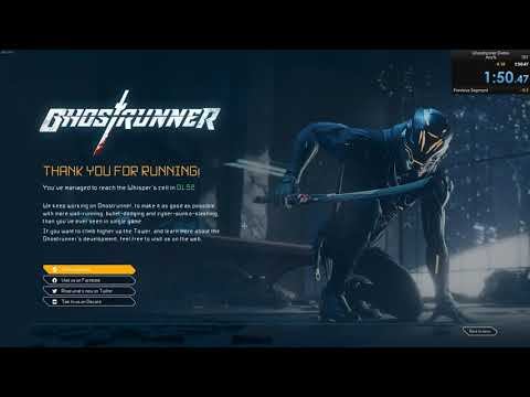 WR GhostRunner SpeedRun Out of Bounds 1:50.47 смотреть онлайн