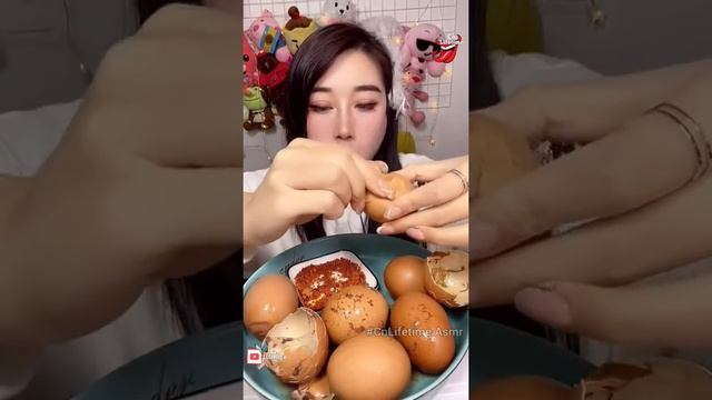 Boiled Eggs Mukbang | 매운달걀 | 리얼사운드 | Asmr Eating Egg | Balut Egg Eating Challenge | 中国モッパン
