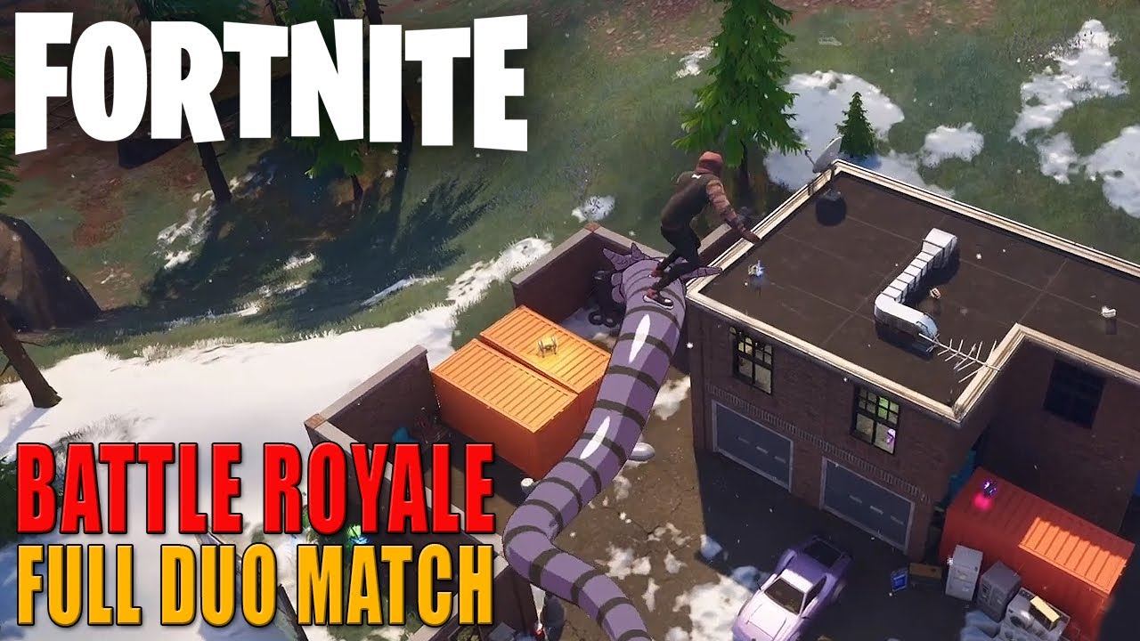 Fortnite Battle Royale - Full Duo Match ★ Xbox Series X gameplay смотреть онлайн