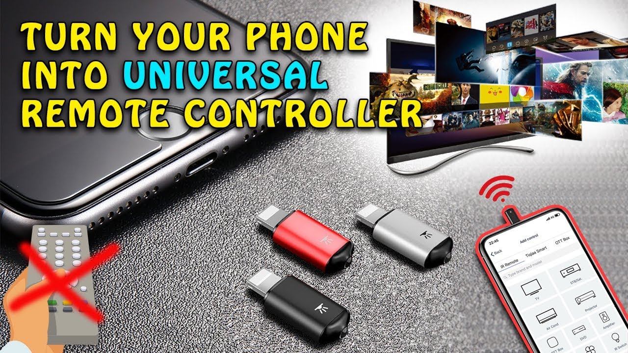 Wireless Infrared Smart Remote Control For IPhone - TheEliteTrends