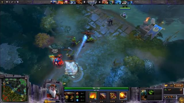 Dota 2 Compendium 10 hero Challenge Game 27 Sniper смотреть онлайн