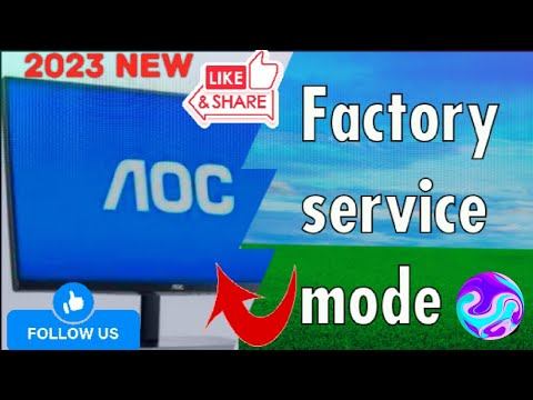 How do I open the service menu on my AOC lcd TV? смотреть онлайн
