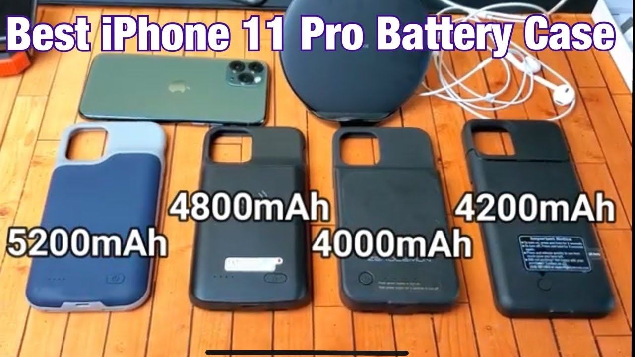 iPhone 11 Pro: Best Battery Case & Why w/ Pro & Cons (4000mAh-5200mAh) смотреть онлайн