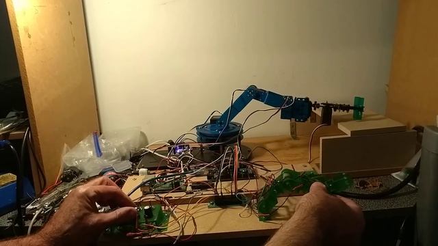 Initial work on robot arm controller смотреть онлайн