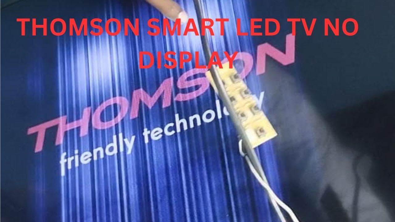 Thomson 32-inch LED TV no display fault solve (panel repair) #thomsontvnodisplay #displayrepair смотреть онлайн