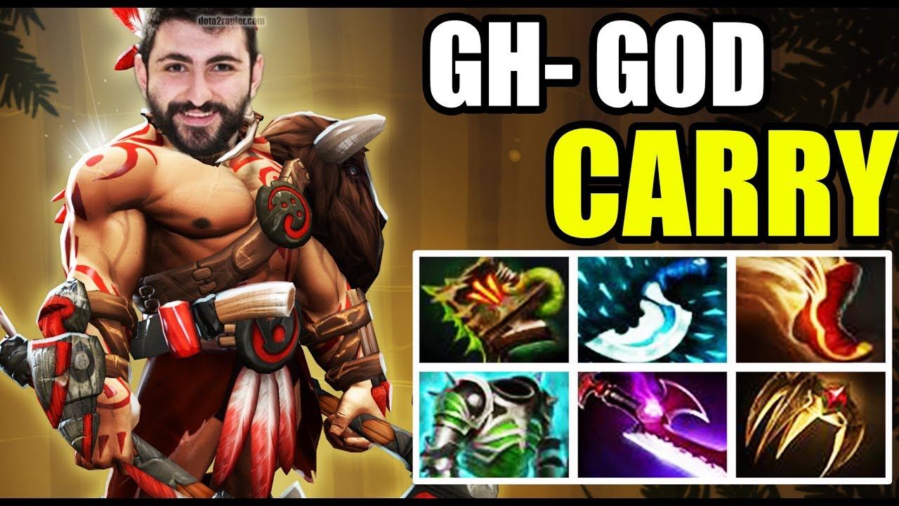 GH-GOD Carry With Beastmaster - Dota 2 смотреть онлайн
