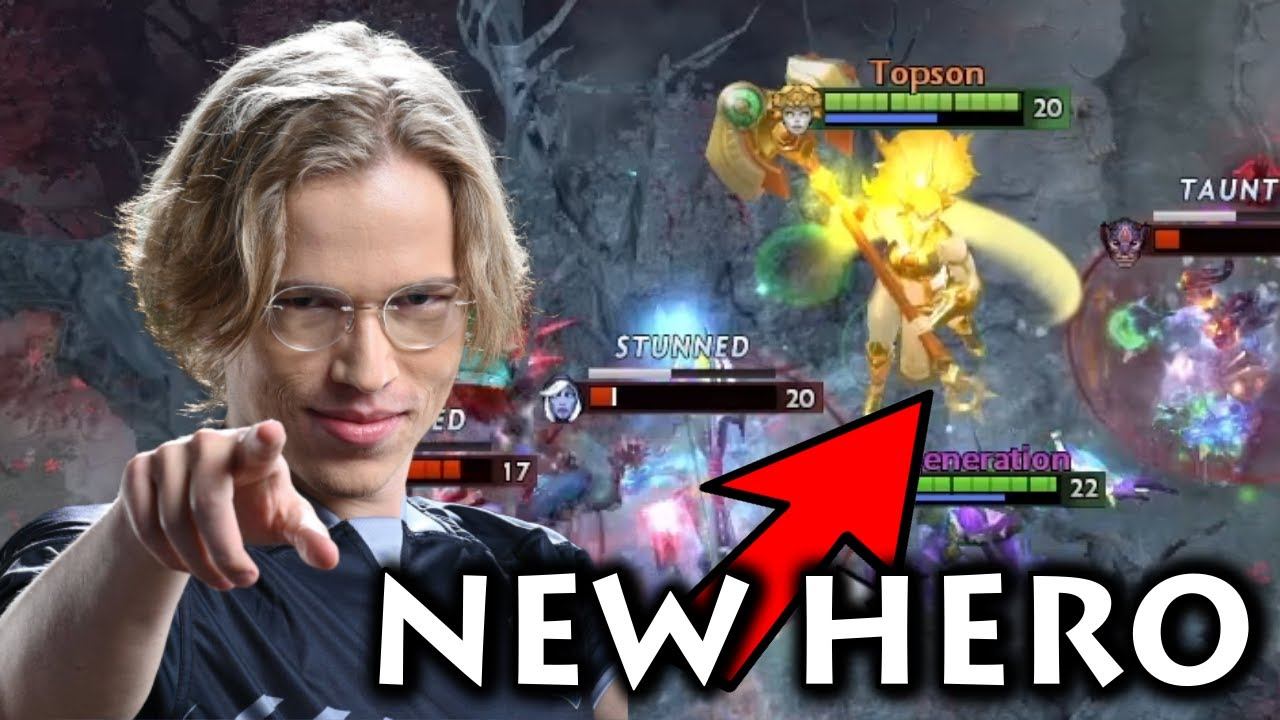 TOPSON Trying New Hero DAWNBREAKER - DOTA 2 7.29 UPDATE смотреть онлайн