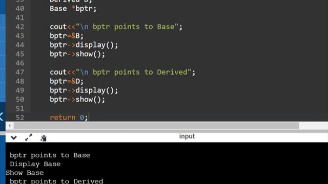 Virtual functions in C++ смотреть онлайн